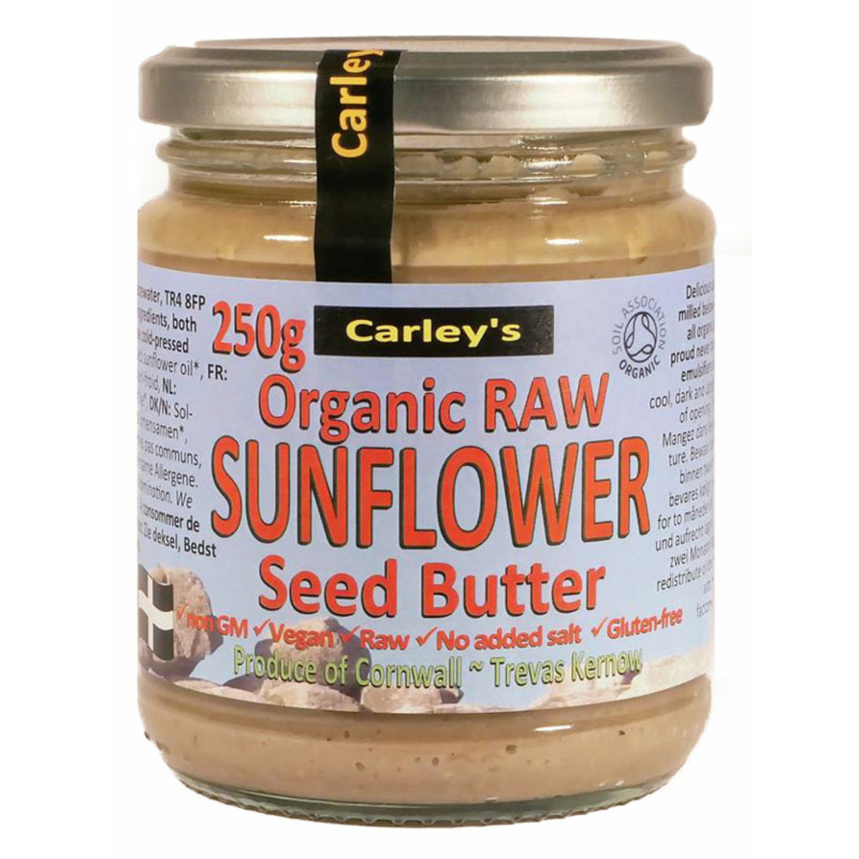 Carleys Raw Sunflower Spread 250g