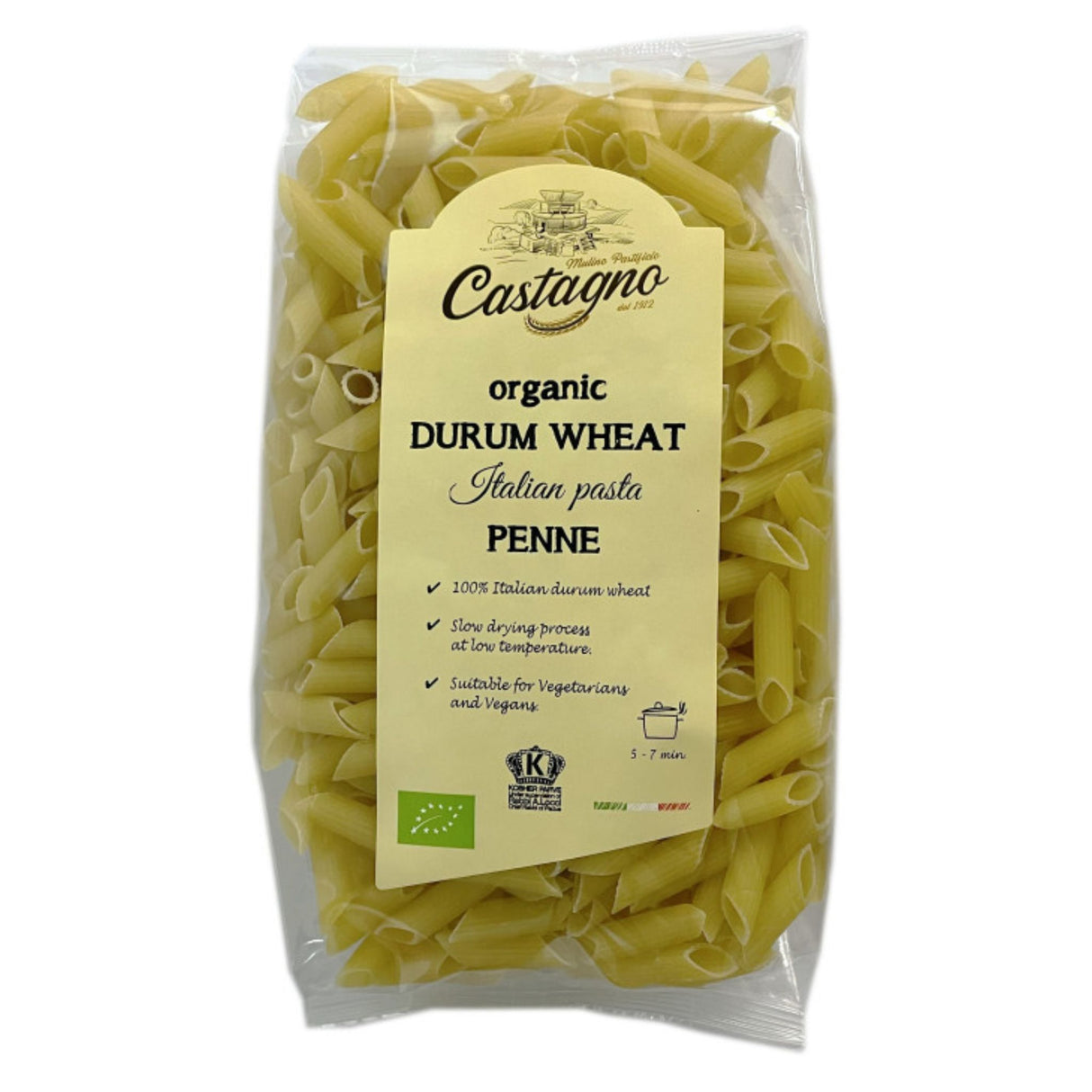 Castagno Penne Durum Wheat 500g