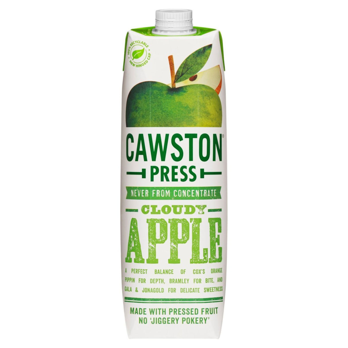 Cawston Press Cloudy Apple Juice 1ltr