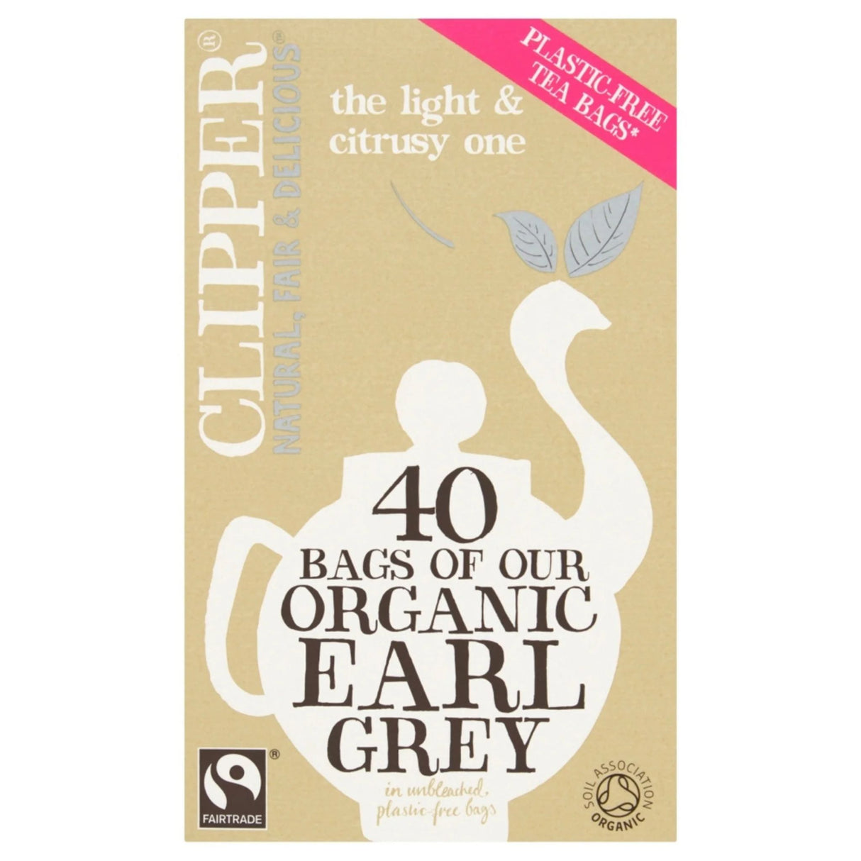 Clipper Organic Earl Grey Tea 40 Bags