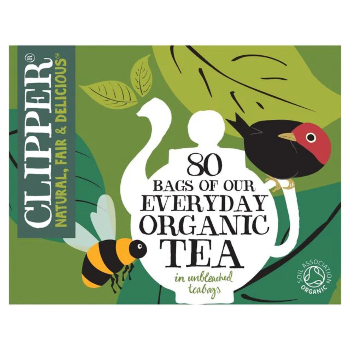 Clipper Fairtrade Tea 40-80 Bags