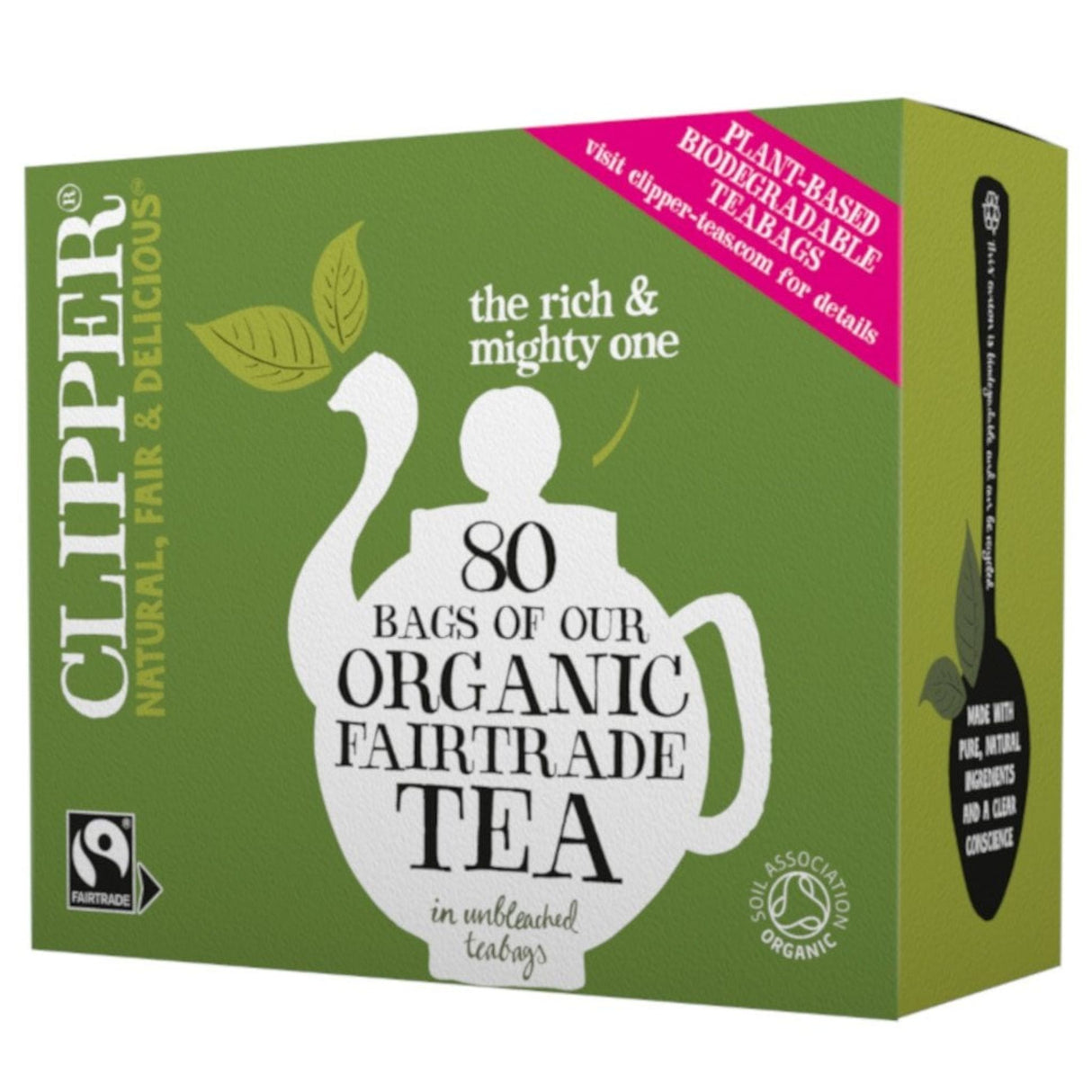 Clipper Fairtrade Tea 40-80 Bags