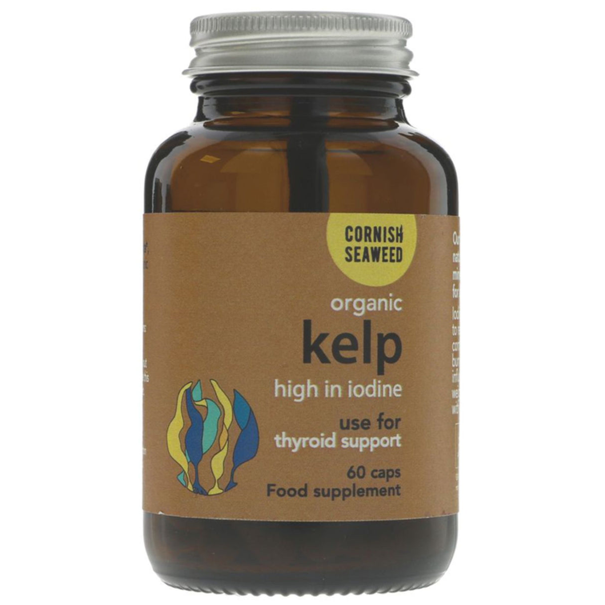 Cornish Seaweed Co Organic Kelp 60s