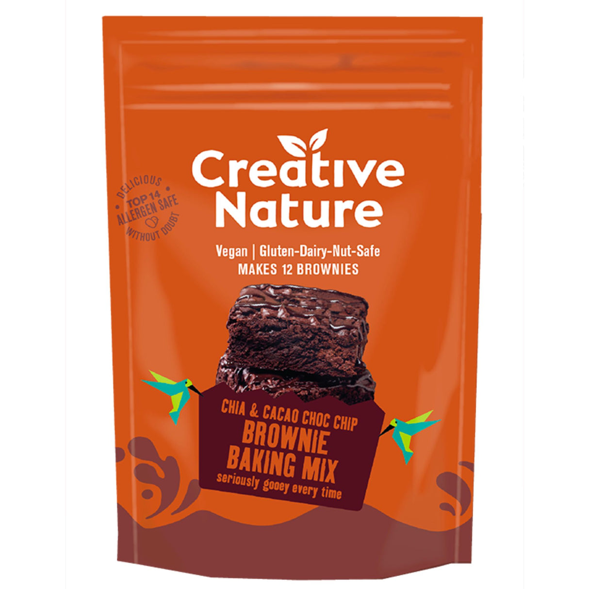 Creative Nature Chia & Cacoa Brownie Mix 400g