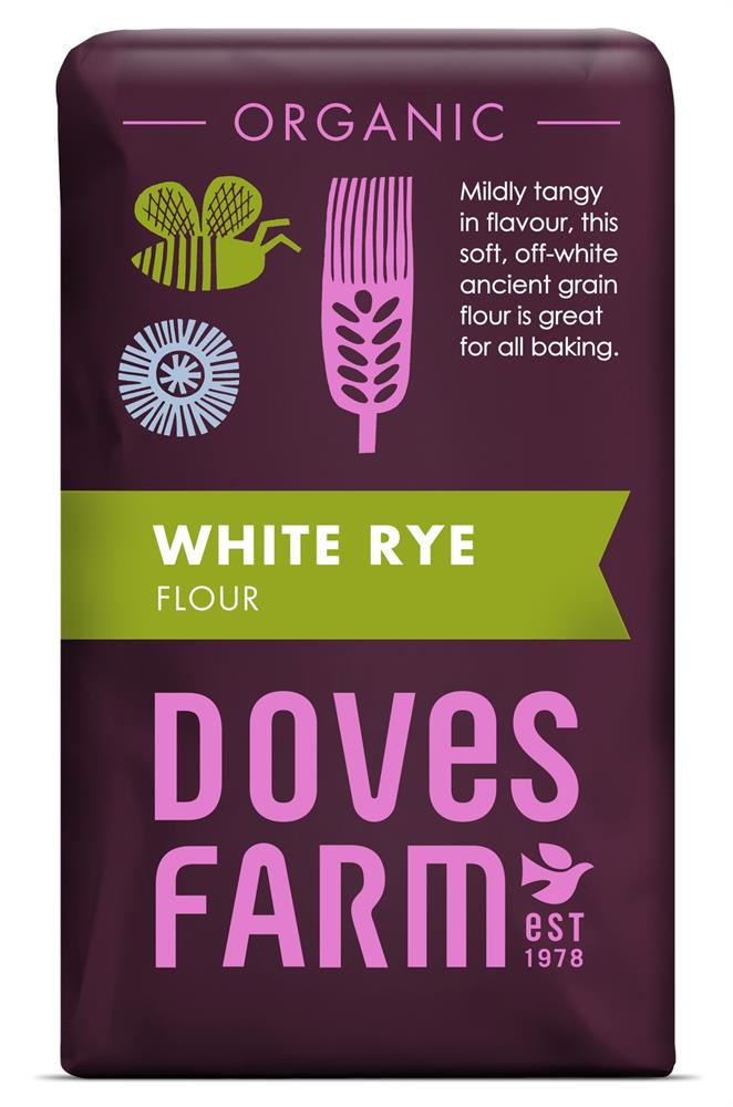 Doves White Rye Flour 1kg