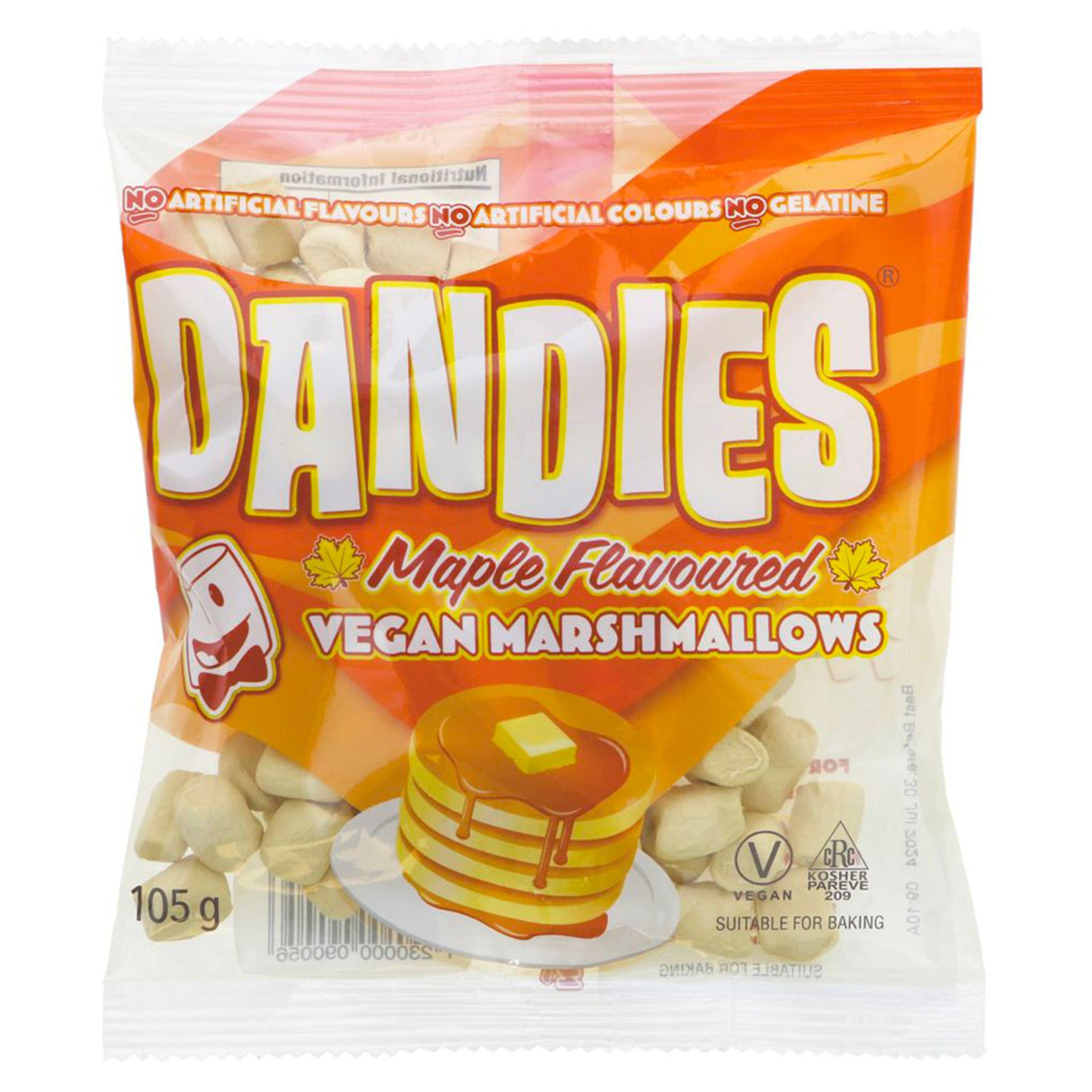 Dandies Maple Marshmallows 105g