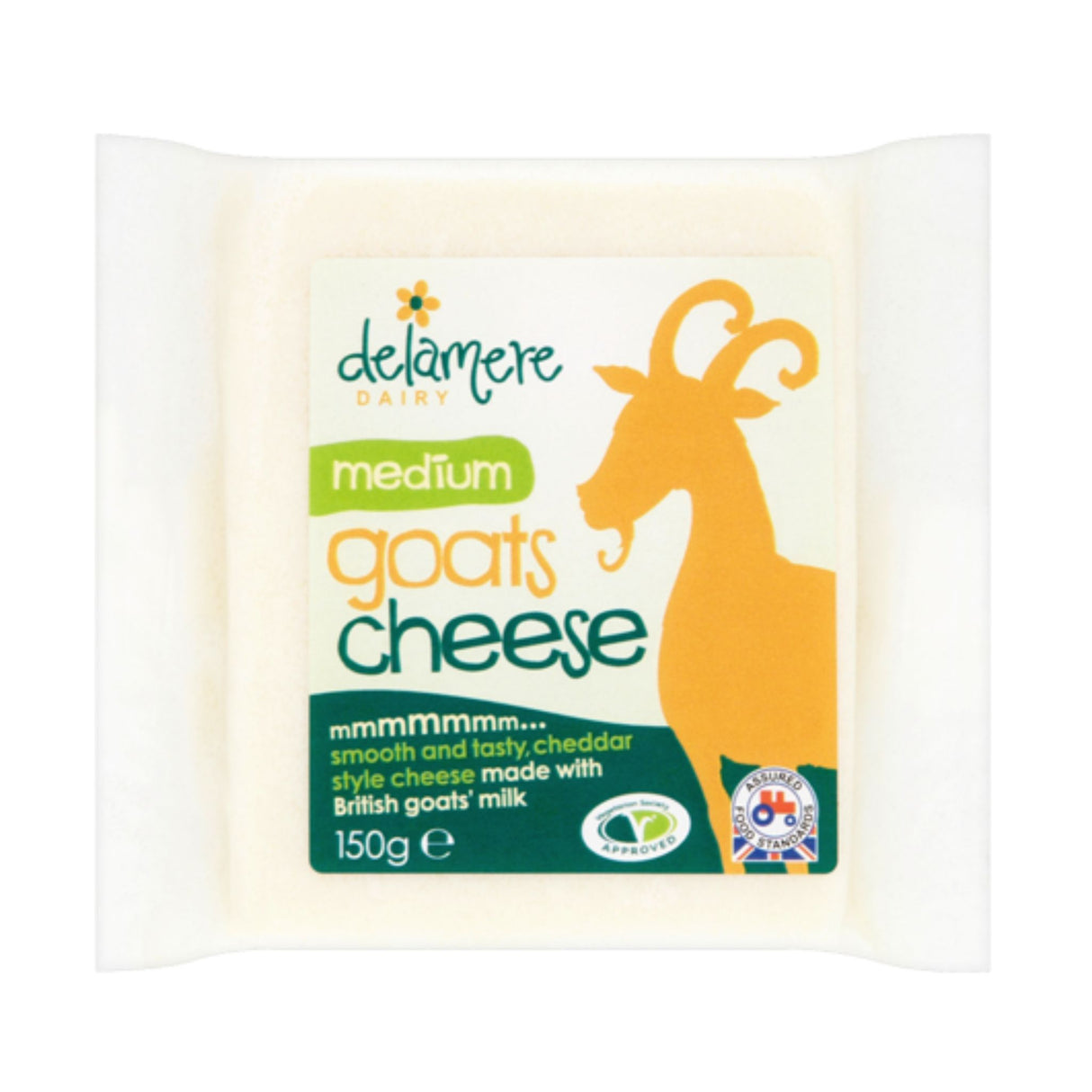 Delamere Medium Goats Cheese 150g