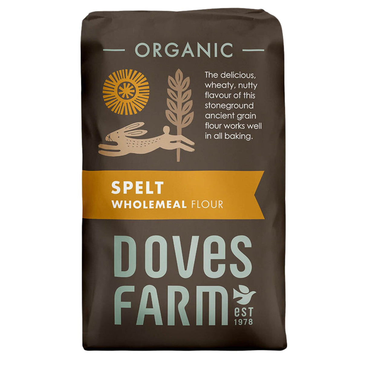 Doves Farm Organic Spelt Wholemeal Flour 1kg