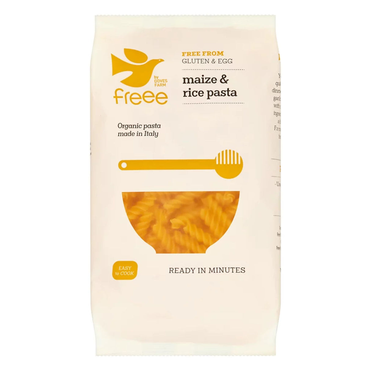 Doves Maize & Rice Fusilli 500g