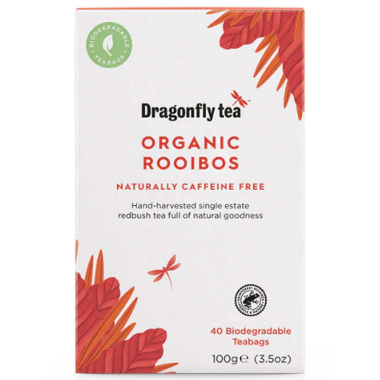 Dragonfly Tea Rooibos Breakfast Tea 40 Bags