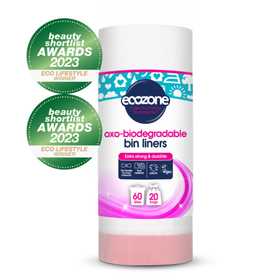 Ecozone 60Litre Bin Liners Biodegra 60L X 20
