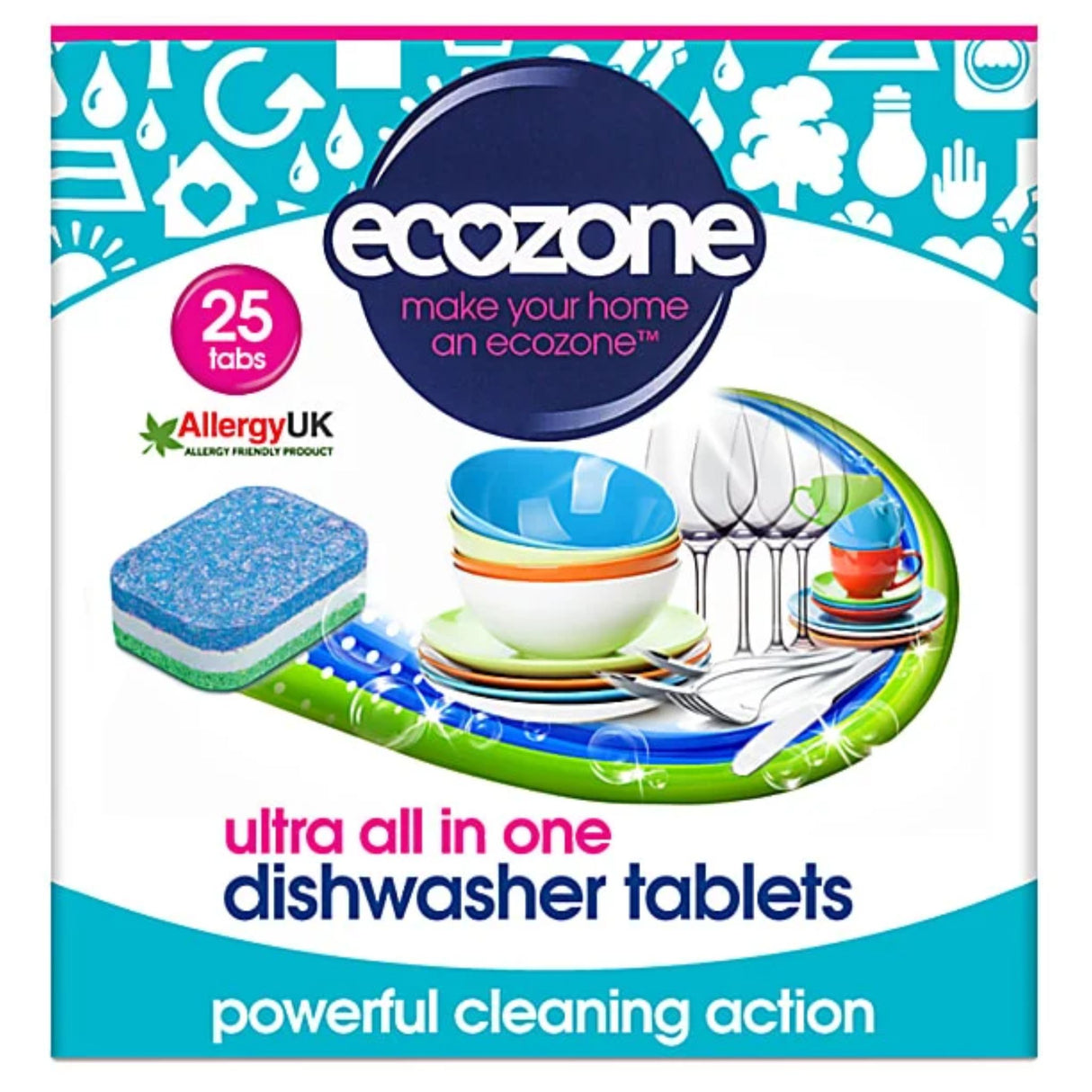 Ecozone All in One Dishwasher Tablets 25