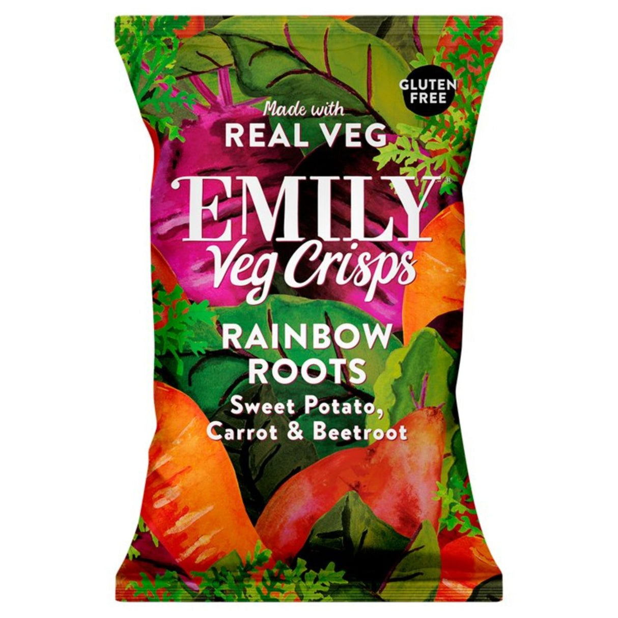 Emily Veg Crisps Rainbow Roots 100g