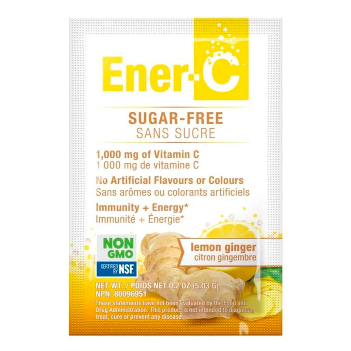 Ener-C Lemon Ginger 1 Sachet