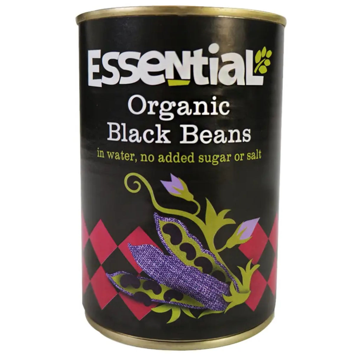 Essential Organic Black Beans 400g