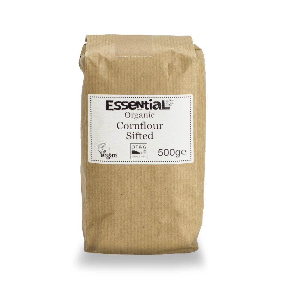 Essential Org Corn Flour Sifted 500g