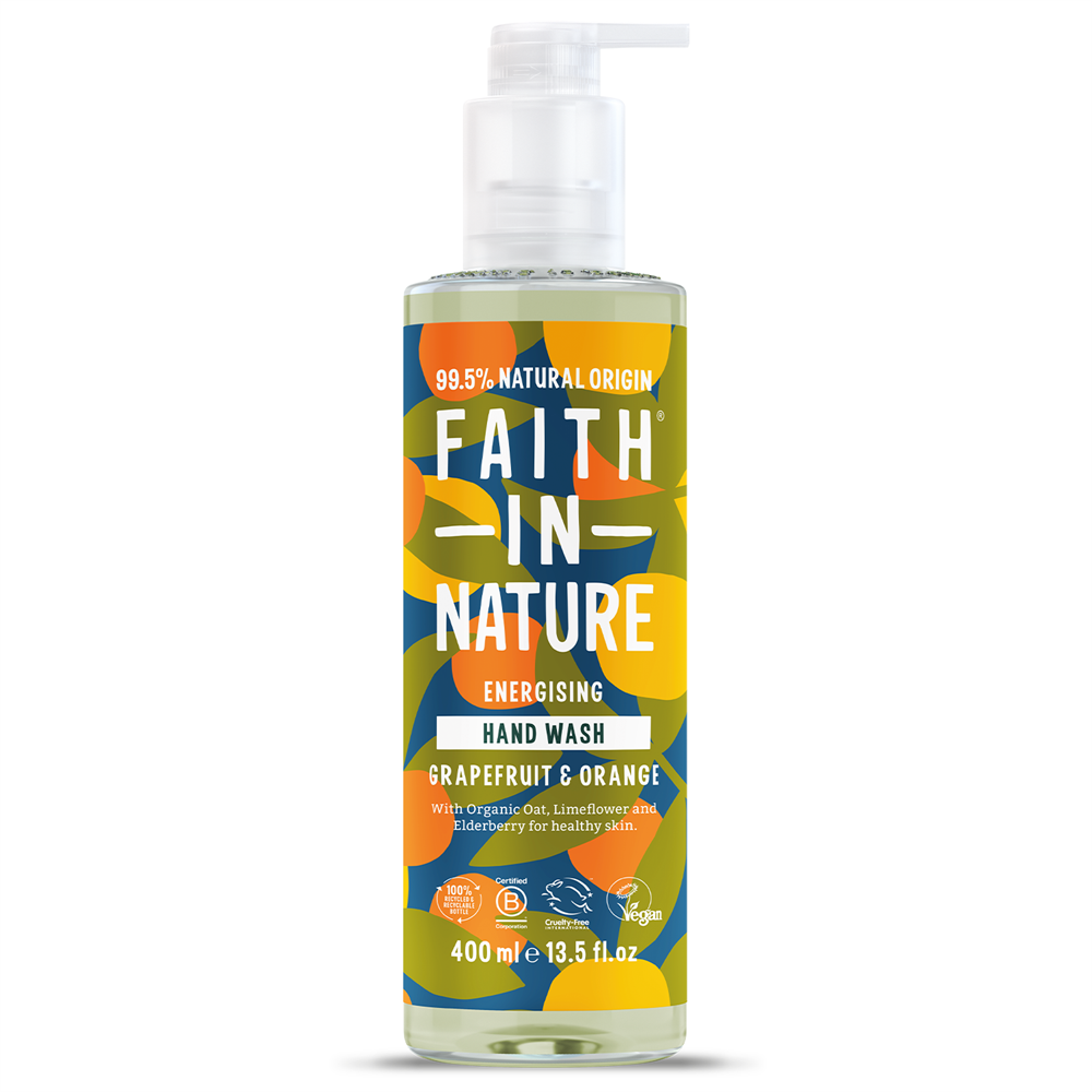 Faith in Nature Hand Wash Grapefruit & Orange 400ml