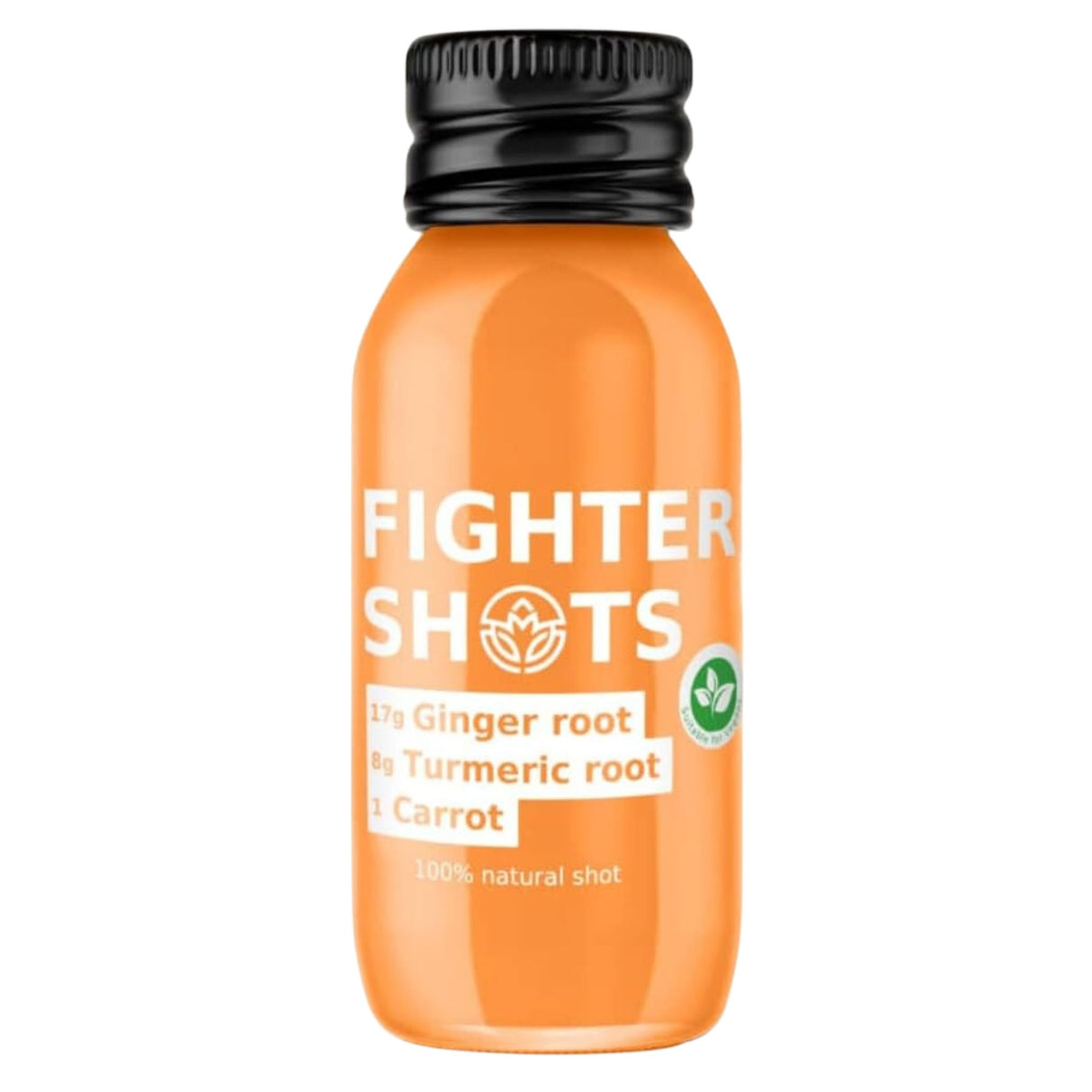 Fighter Shots Ginger, Turmeric & Carrot 60ml