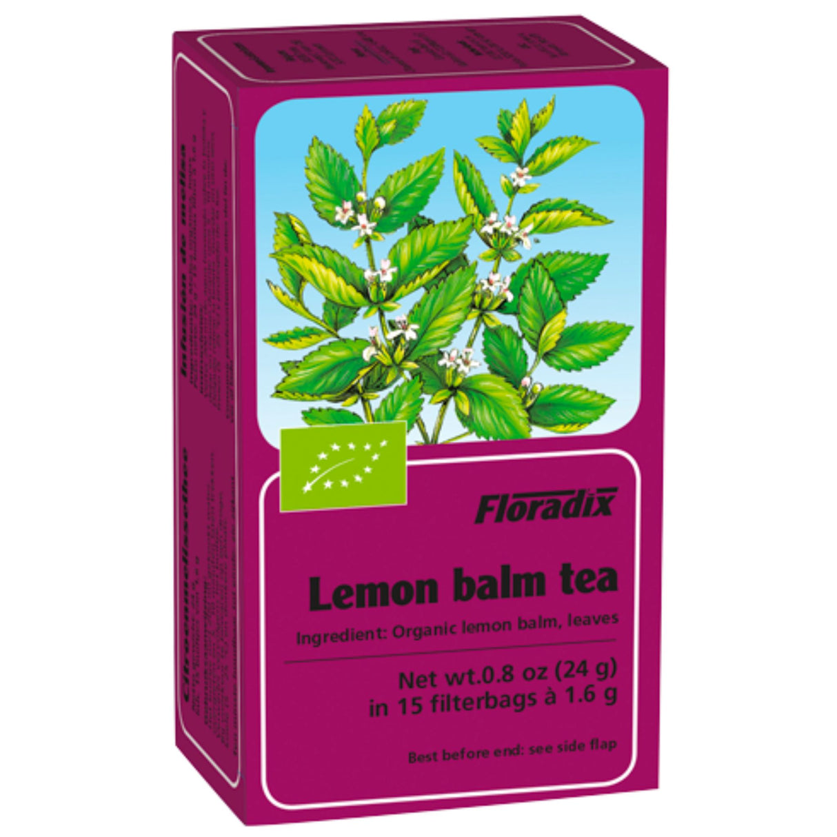 Floradix Lemon Balm Tea 15 Bags