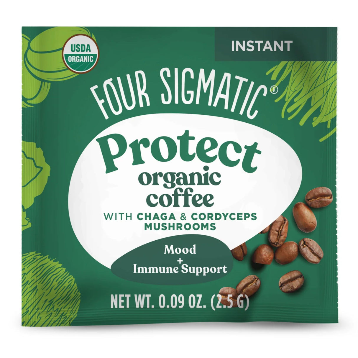 Four Sigmatic Protect Organic Coffee 2.5g