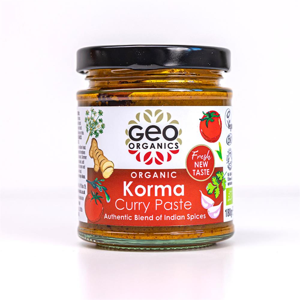 Geo Org Korma Curry Paste 180g