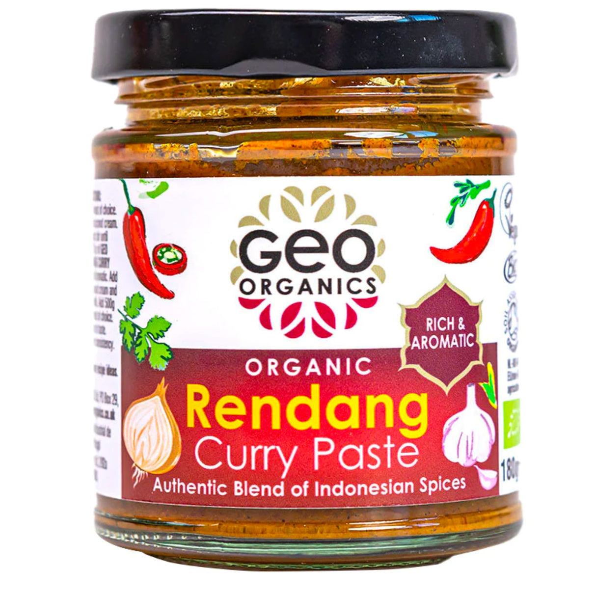 Geo Organics Indonesian Curry Paste 180g