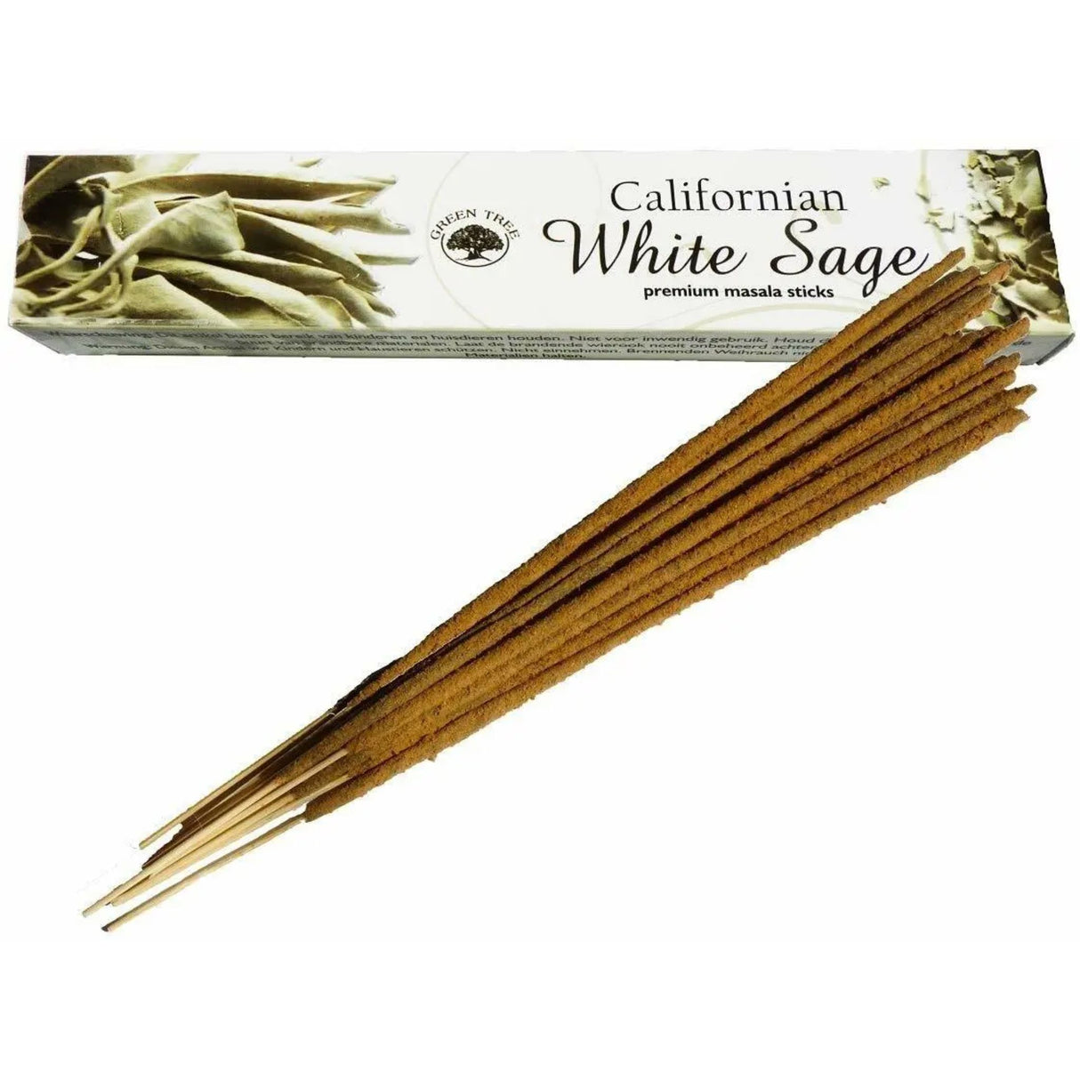 Green Tree Californian White Sage Incense 15g