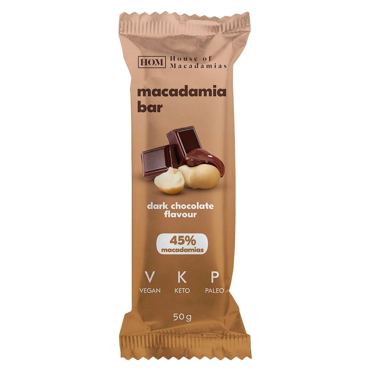 House of Macadamia Chocolate Coated 50g