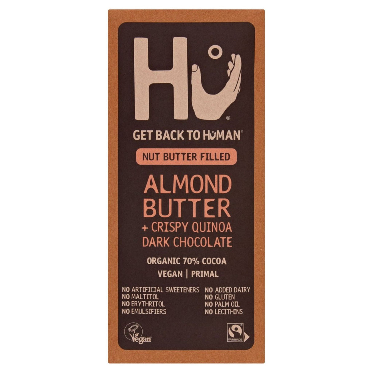 Hu Almond Butter 70% Dark 60g