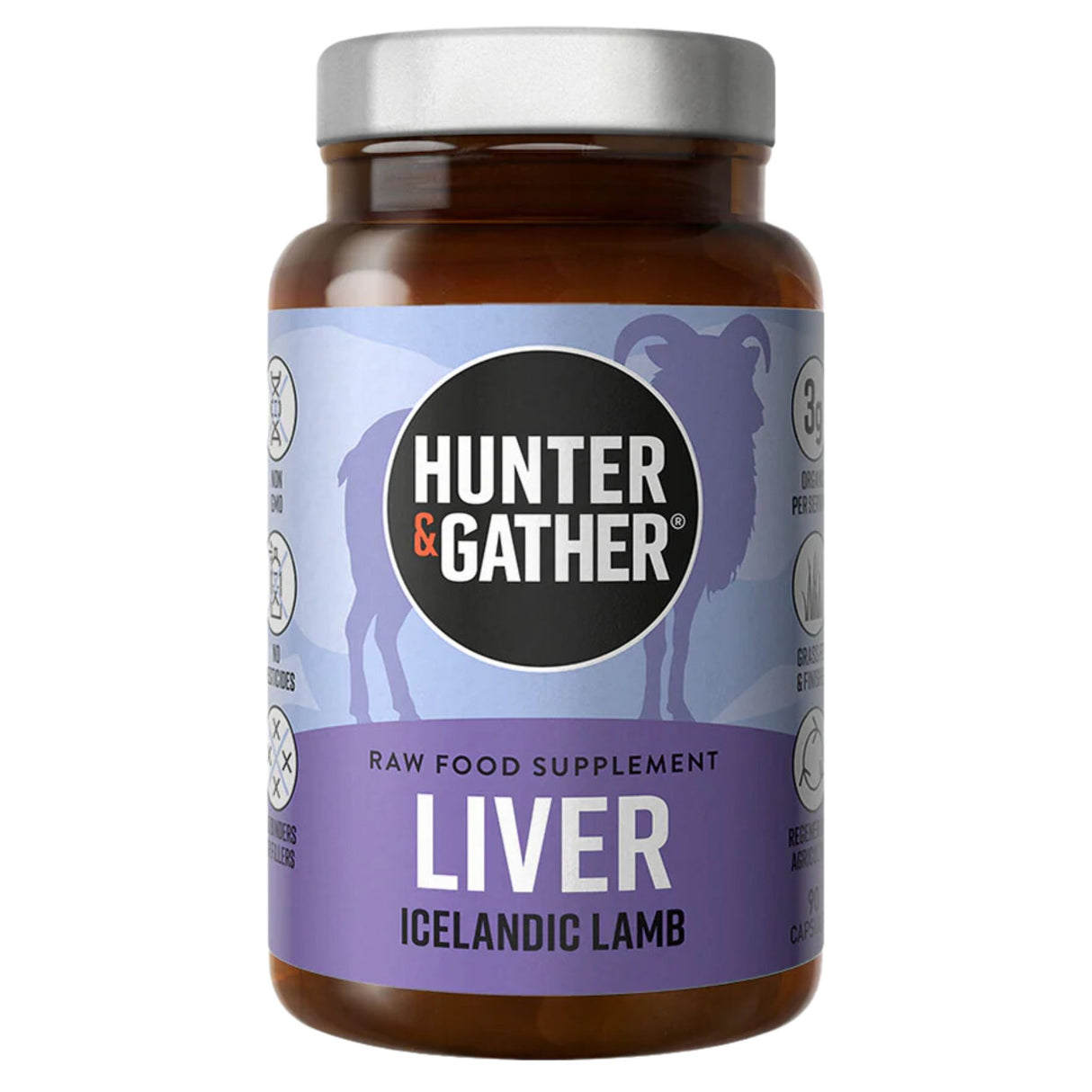 Hunter & Gather Liver Capsules 90s