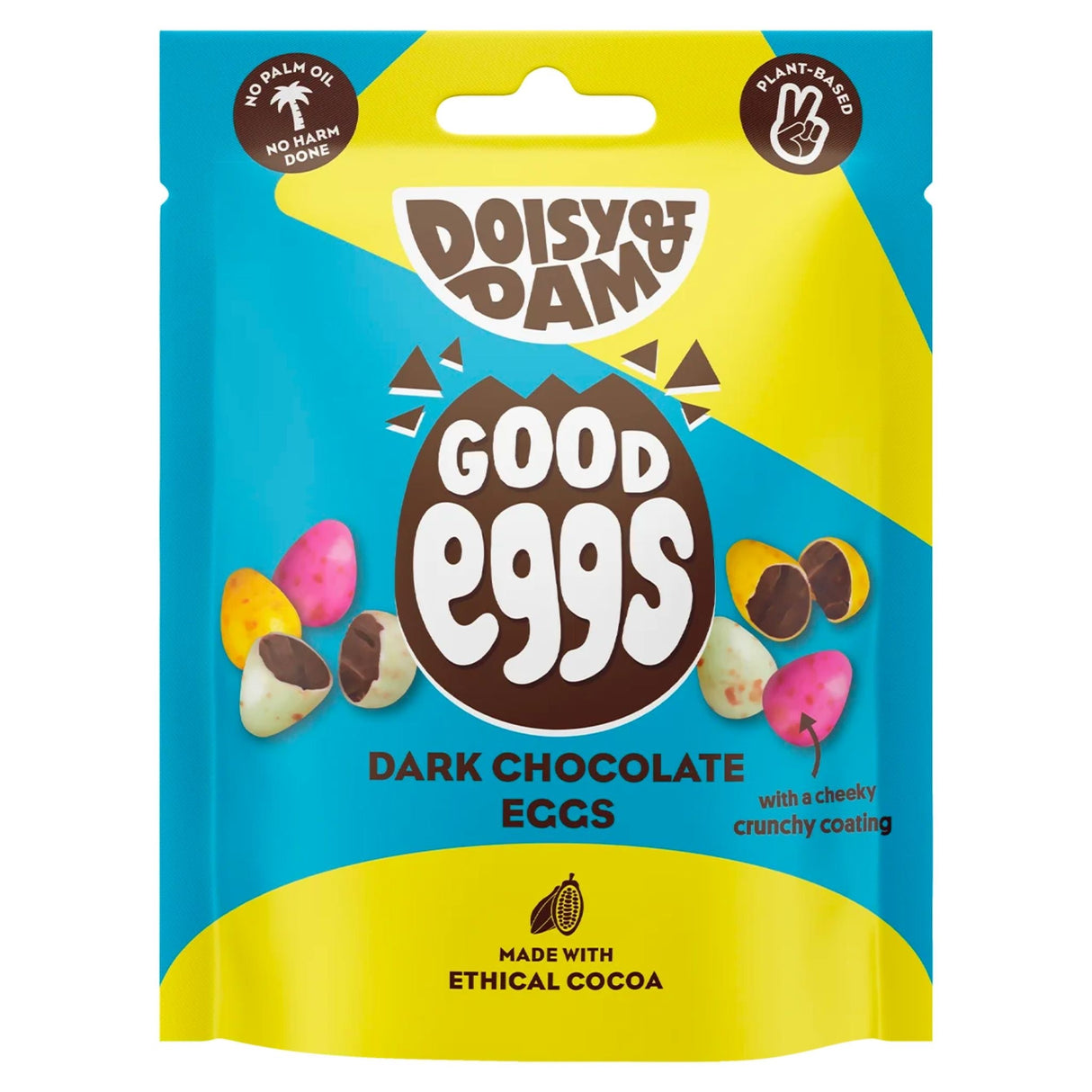 Daisy & Dom Dark Chocolate Eggs 75g