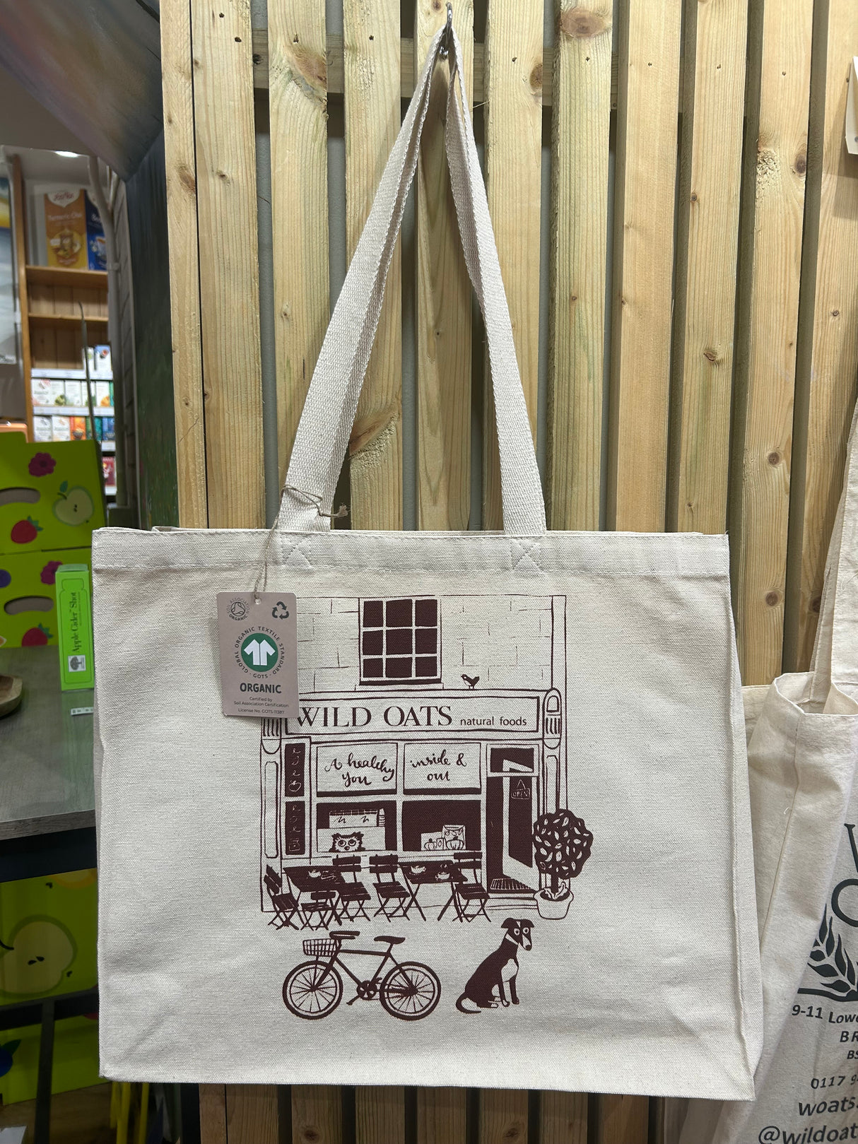 Wild Oats Cotton Bags Large