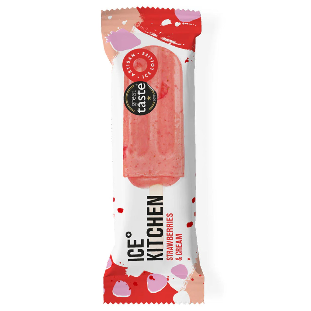 Ice Kitchen Strawberries & Cream 75g