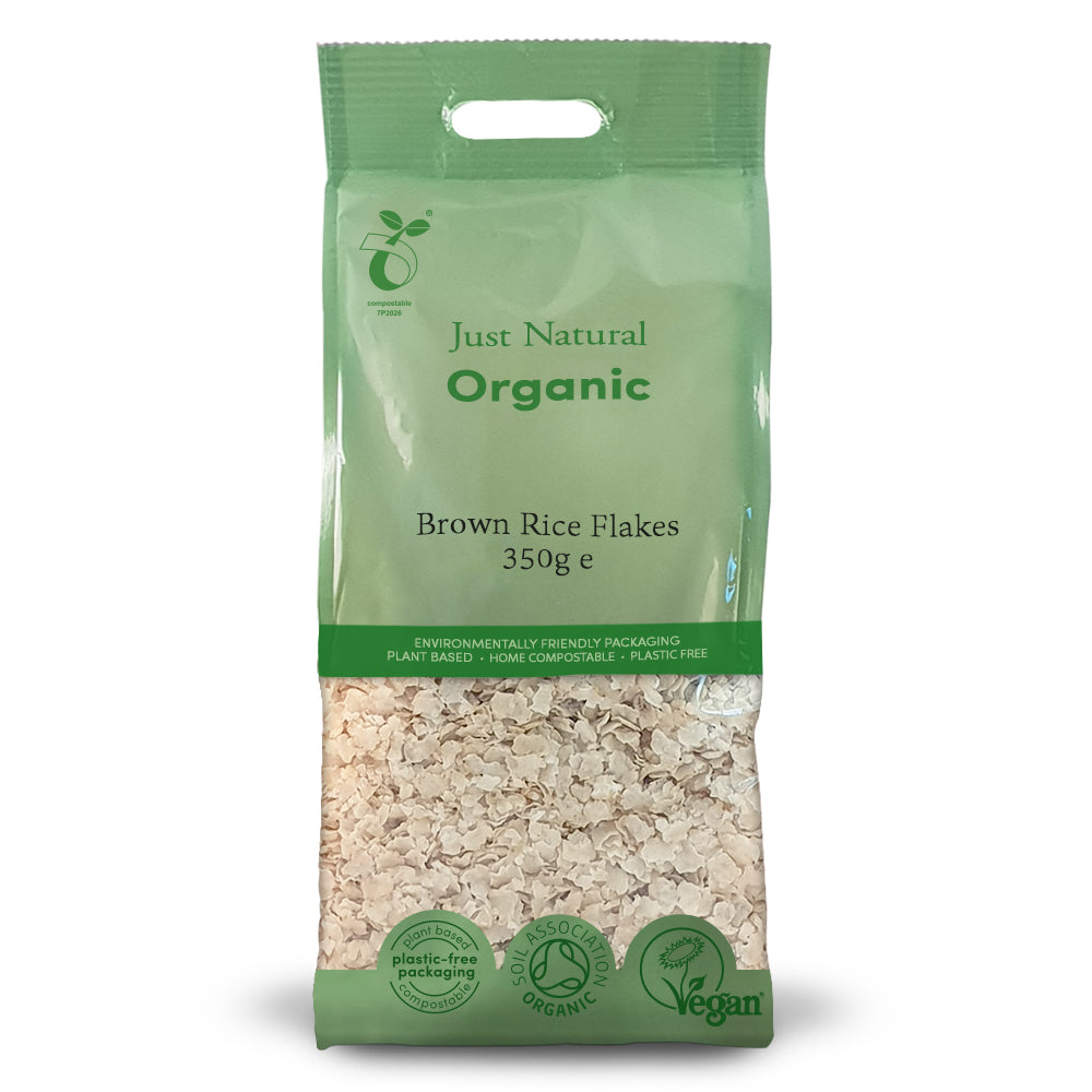 Just Natural Org Rice Flakes 350G