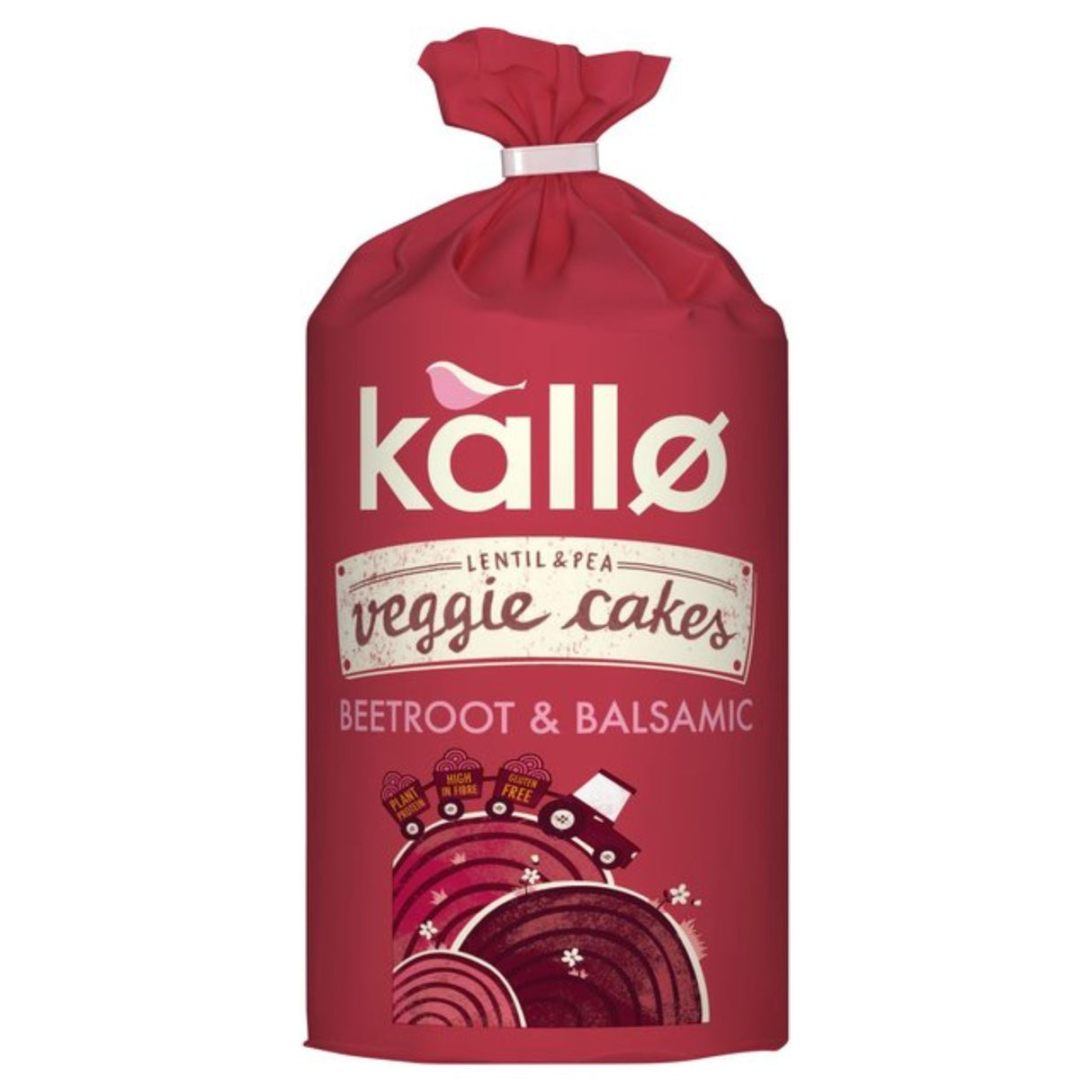 Kallo Beetroot & Balsamic Veggie Cakes 122g