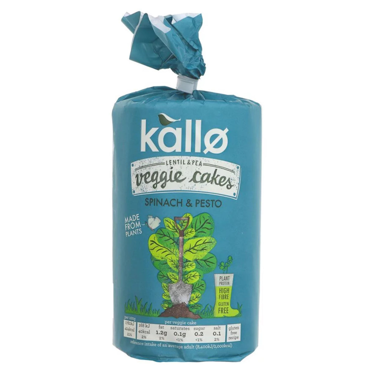 Kallo Spinach & Pesto Veggie Cakes 122g