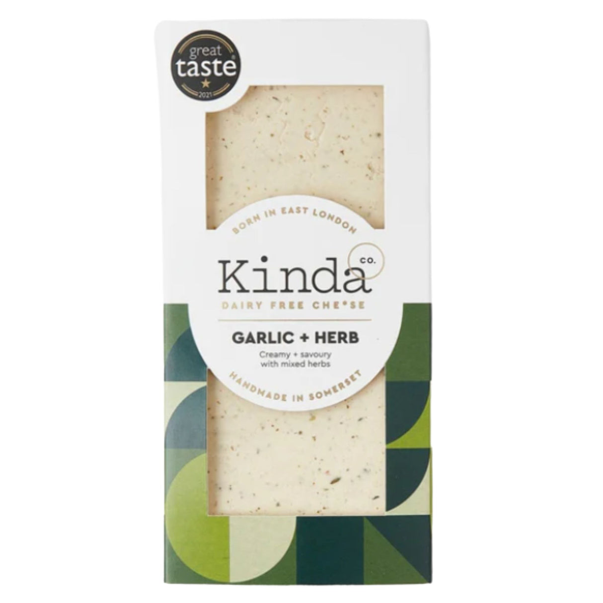 Kinda Co Garlic & Herb Dairy-Free Cheese 120g