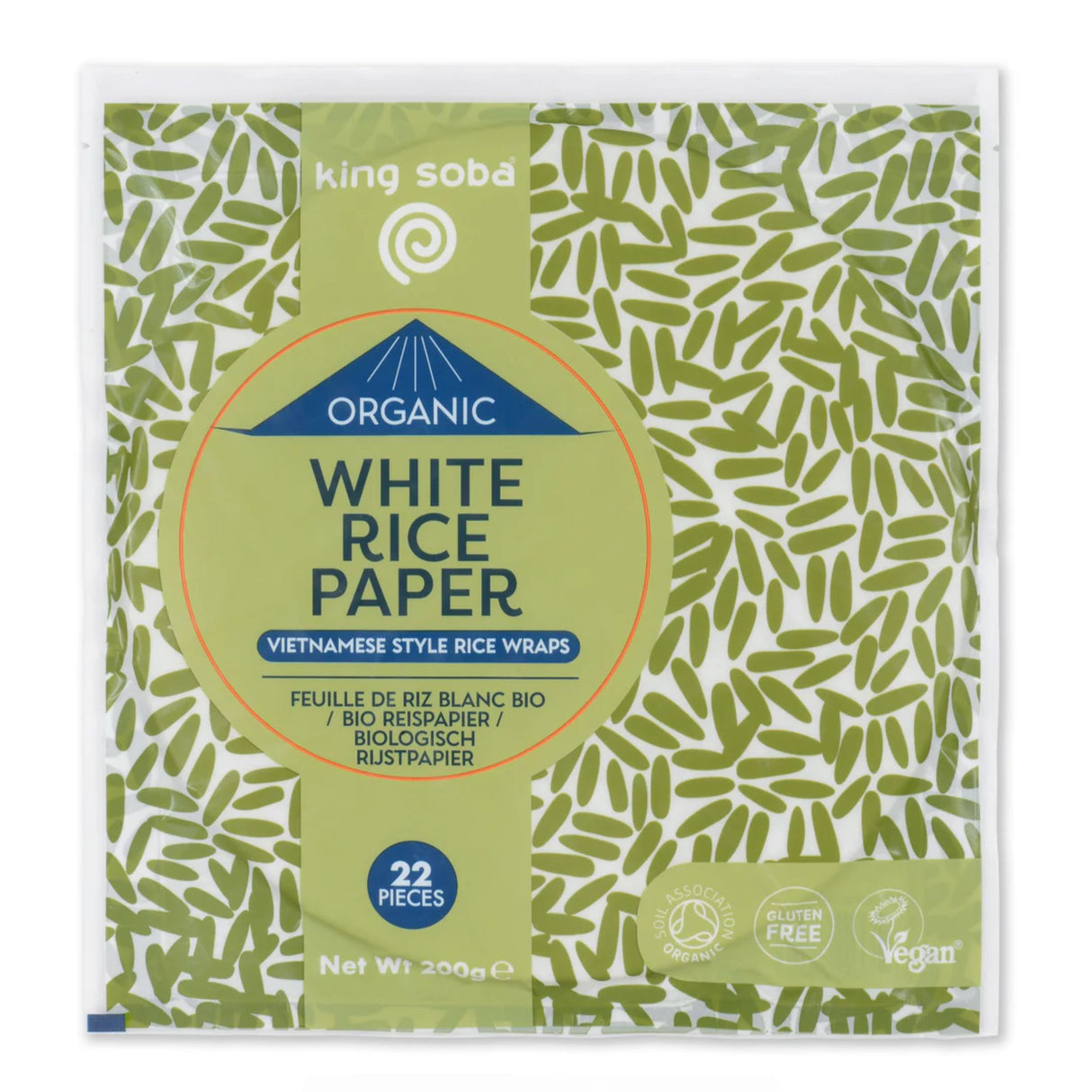 King Soba Organic Rice Paper x 22