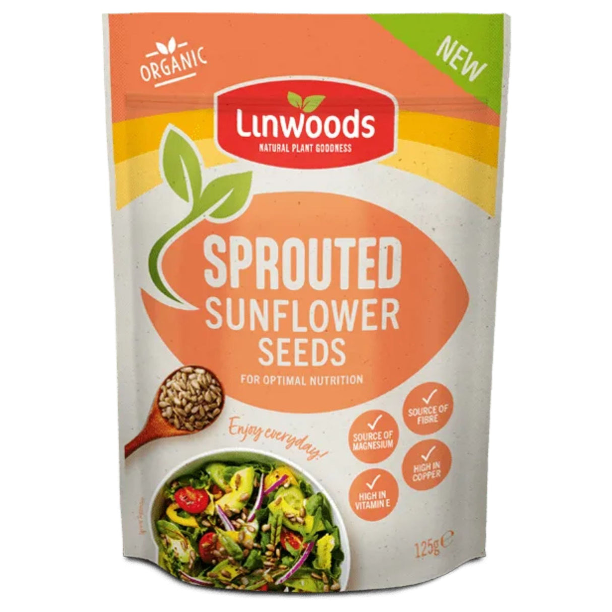 Linwoods Sprouted Sunflower Seed 125g