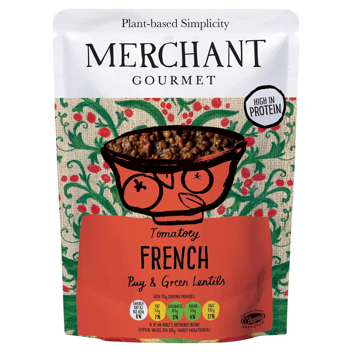 Merchant Gourmet Tomatoey French Lentils 250g