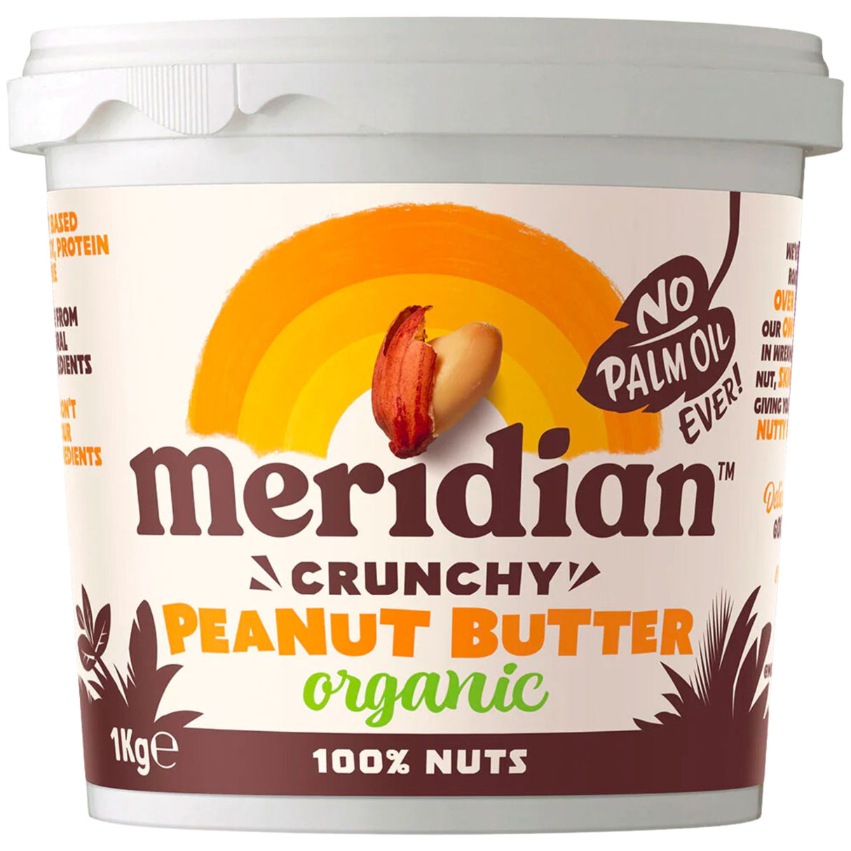 Meridian Crunchy Peanut Butter 1kg