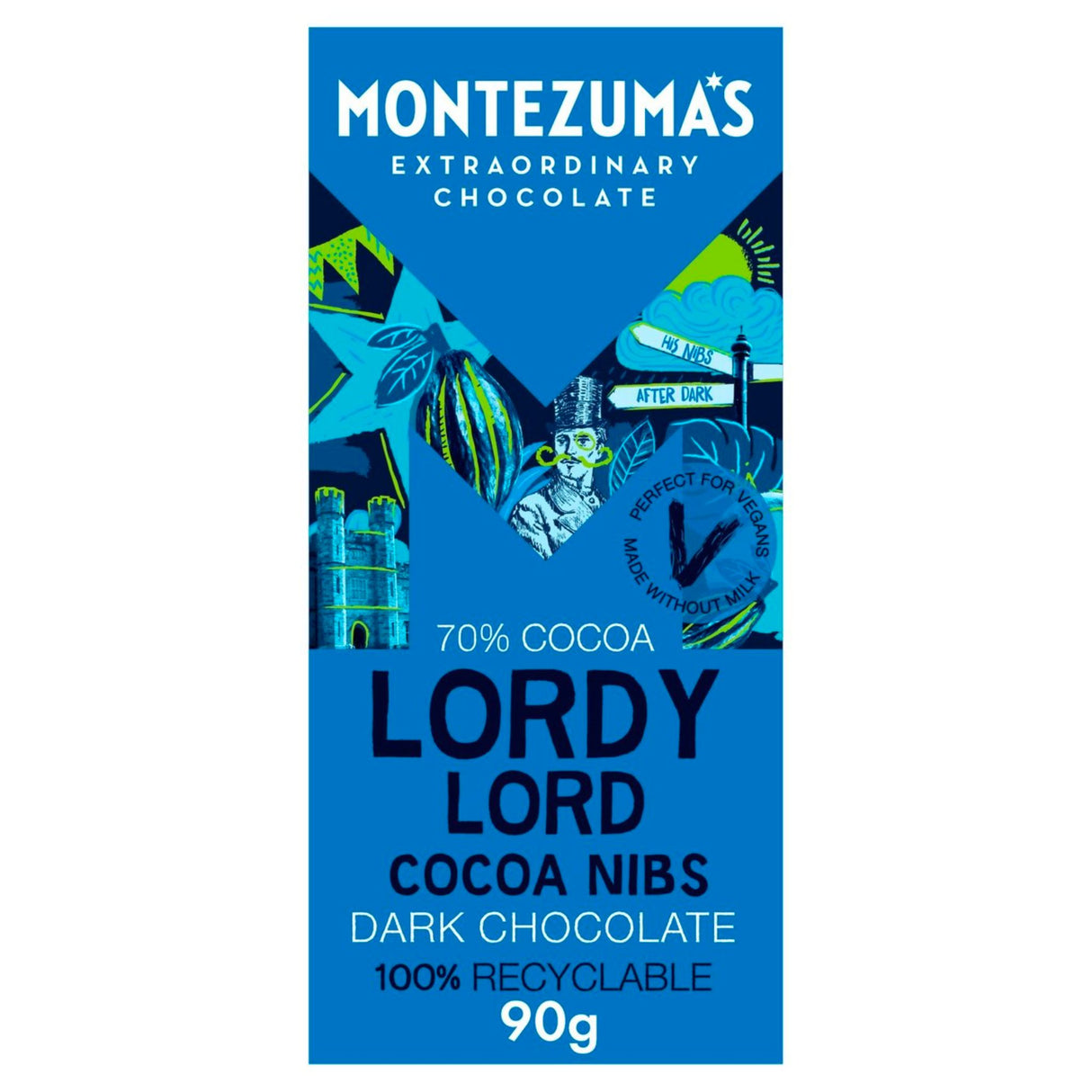 Montezumas Lordy Lord 70% 90g