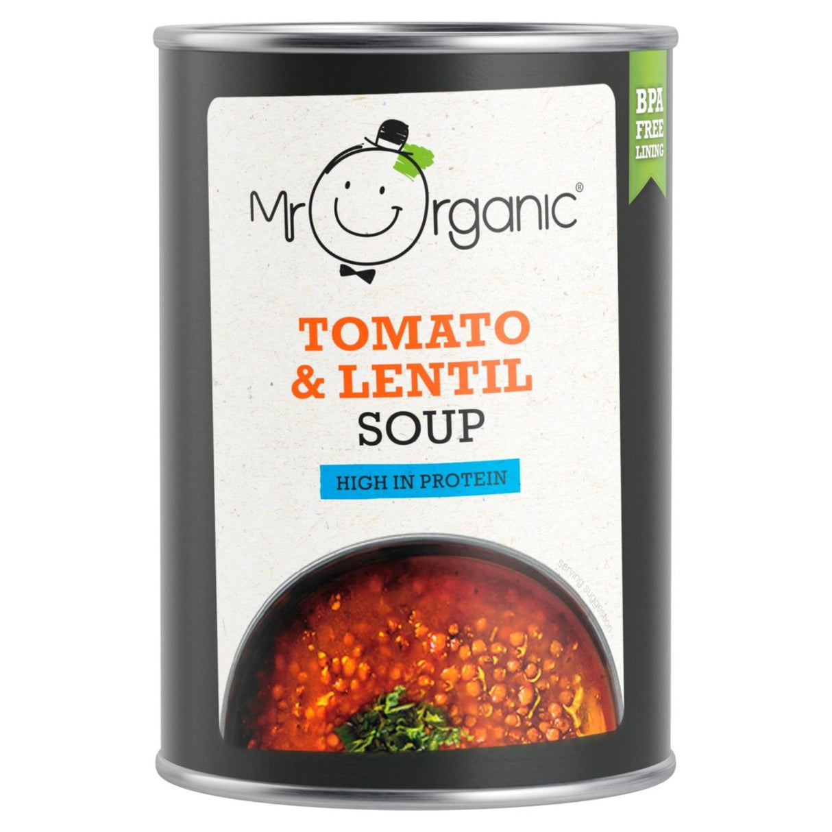 Mr Organic Tomato & Lentil Soup 400g