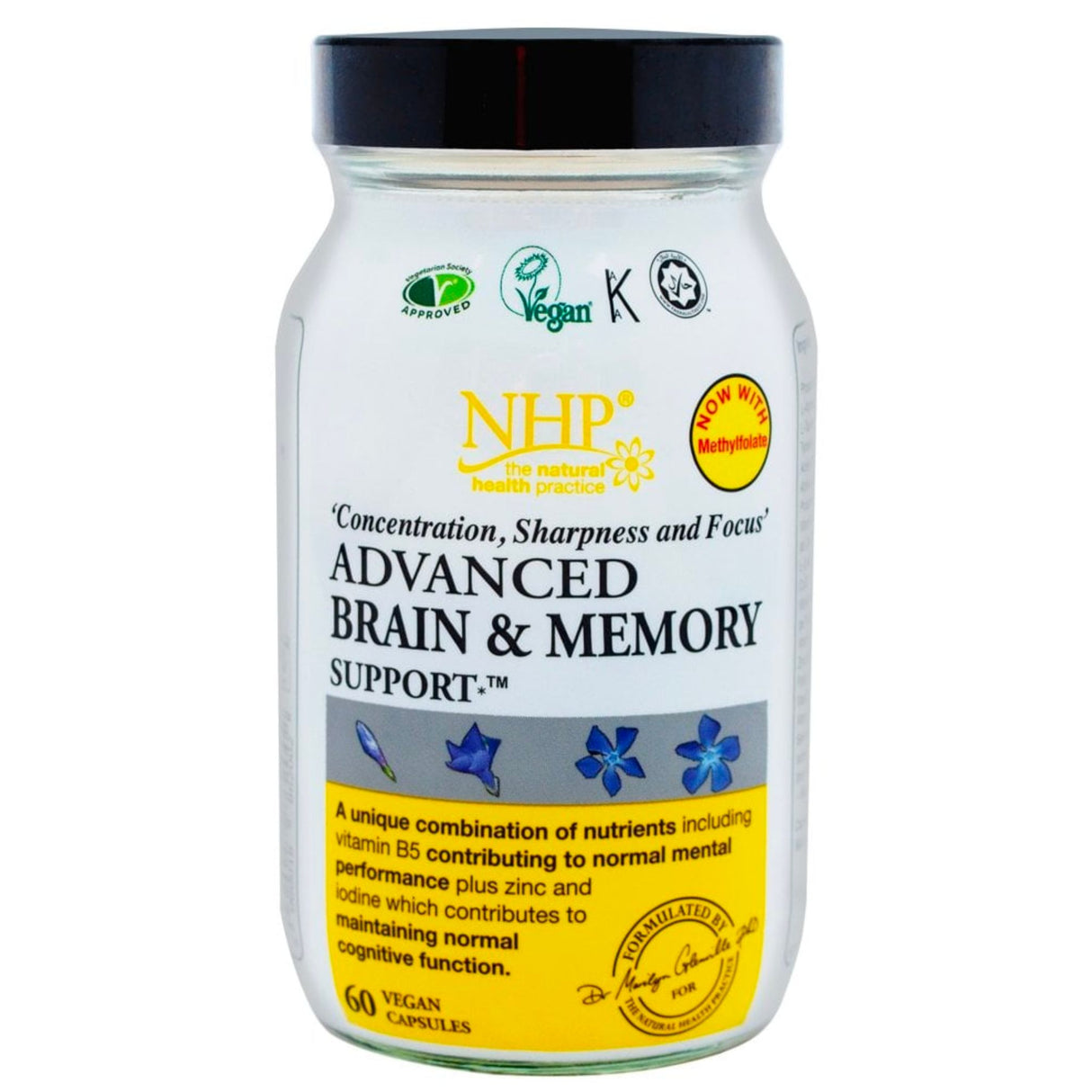 Natural Health Practice Brain & Memory Support 60s