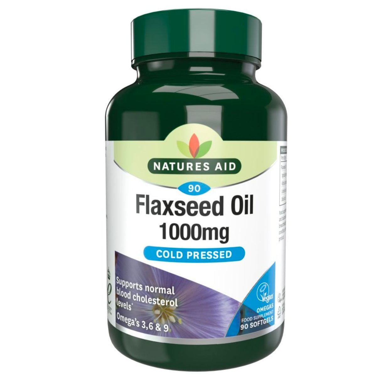 Natures Aid Flaxseed Oil 90s