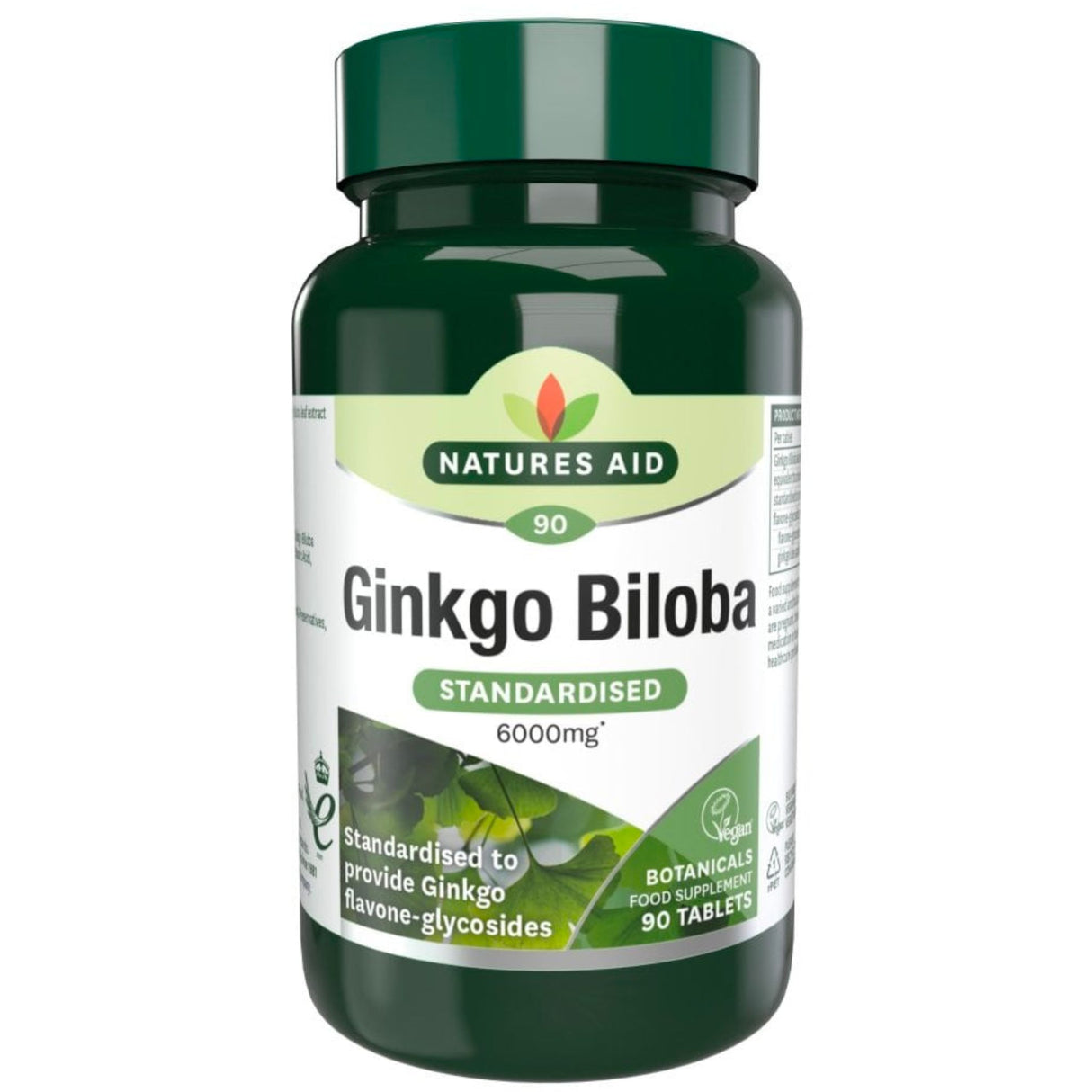 Natures Aid Ginkgo Biloba 90s