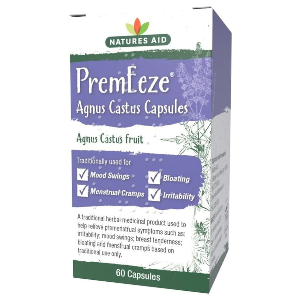 Natures Aid Premeeze Agnus Castus 60s