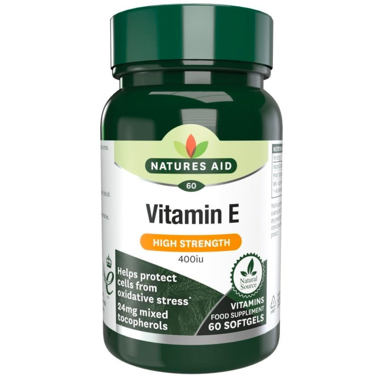 Natures Aid Vitamin E 400iu 60s