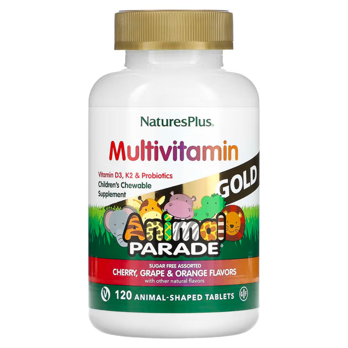 Natures Plus Animal Parade Gold 120s