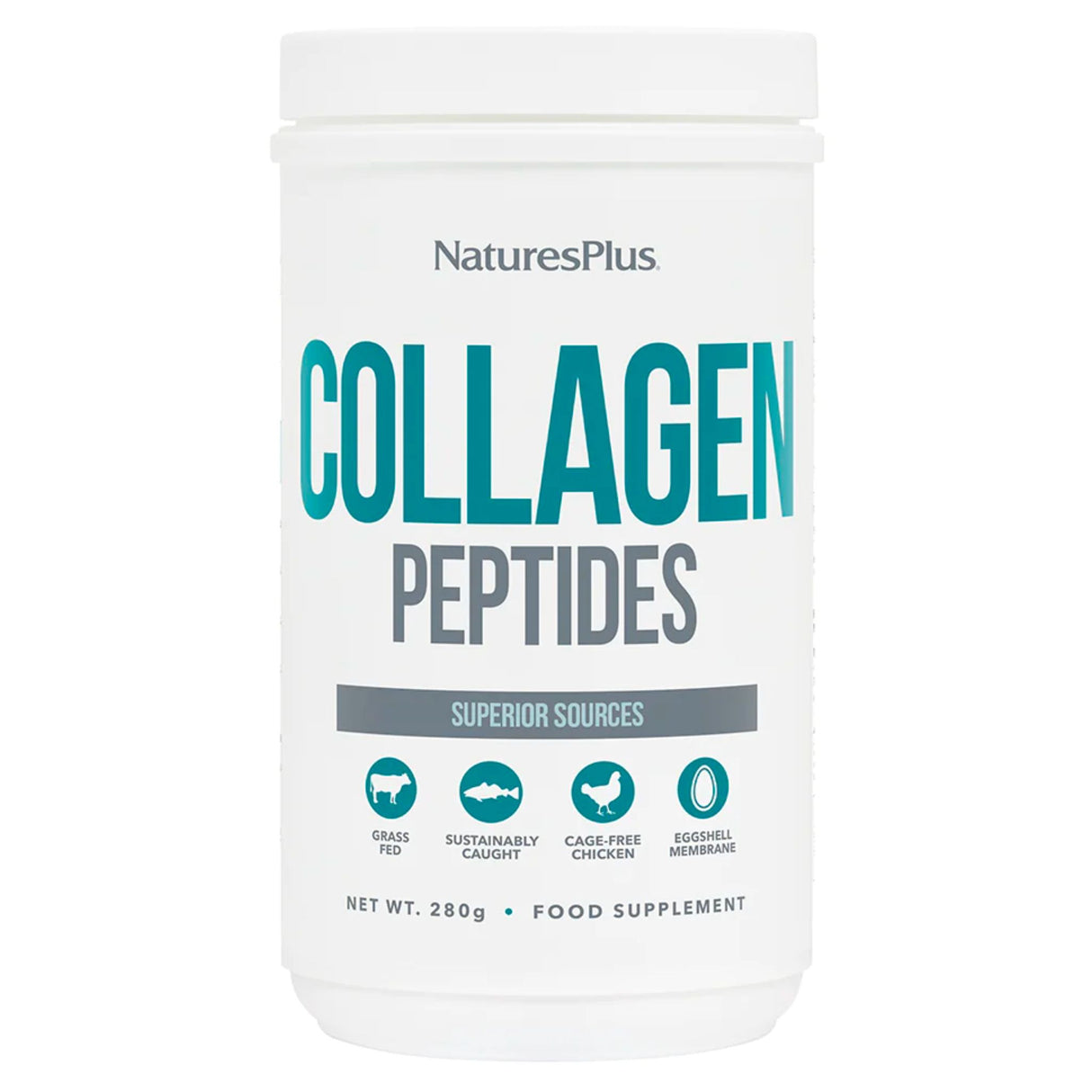 Natures Plus Collagen Powder & Vitamin C 294g